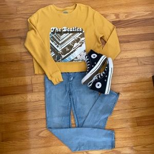 ‘The Beatles’ Sunflower Yellow Shirt